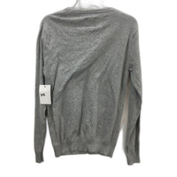 Yd. Cotton Blend Grey Knit Long Sleeve Shay V Neck Mens Size Small NEW