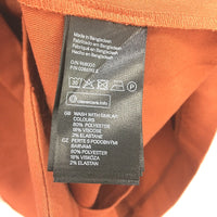 H&M Rusty Brown Lightweight Open Blazer Jacket Ladies Size EU 40 US10