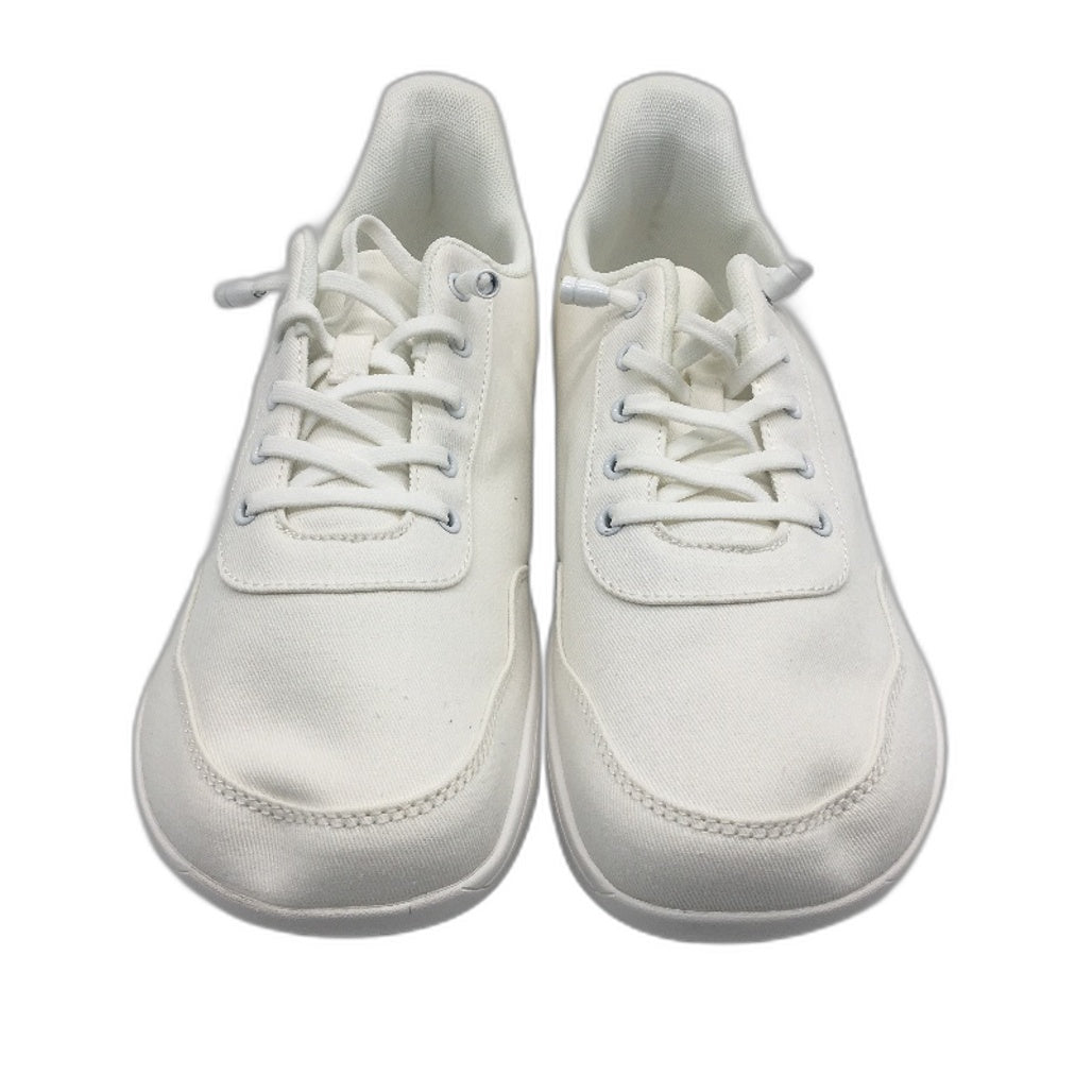 Hobibear Wide Width Minimalist White Canvas Zero Drop Shoes Unisex Sze EU 43 NEW