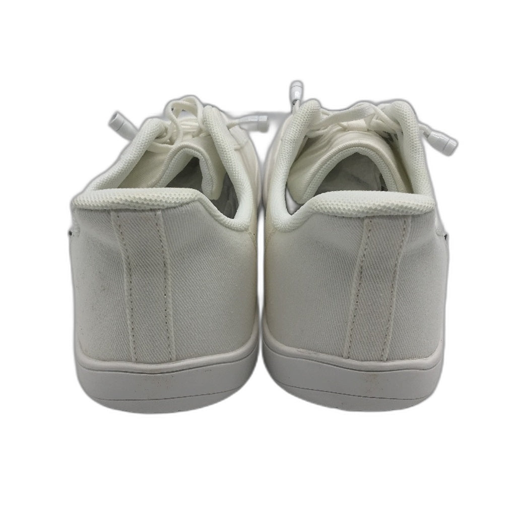 Hobibear Wide Width Minimalist White Canvas Zero Drop Shoes Unisex Sze EU 43 NEW