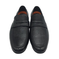 ChrisLOOK Black Leather Penny Loafers Slip On Dress Shoes Mens Size US 10.5 NEW