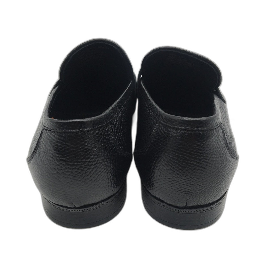 ChrisLOOK Black Leather Penny Loafers Slip On Dress Shoes Mens Size US 10.5 NEW