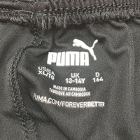 Puma Boys Black Liga Shorts Core Jr With Drycell Technology Size XL NEW