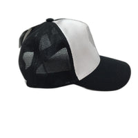 AFL Trucker Style Collingwood Magpies Supporters Black White Unisex Cap NEW