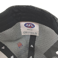 AFL Trucker Style Collingwood Magpies Supporters Black White Unisex Cap NEW