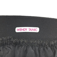 Wendy Tanic Black White Stripe Boat Neck Top & Maxi Tulle Skirt Set Womens Sz S