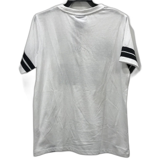 AFLW Collingwood Magpies 2020 Run-Out Tee White T-Shirt Ladies Size Medium NEW