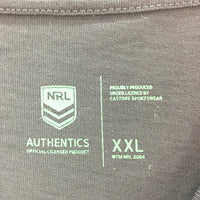 NRL Authentics 2021 Melbourne Storm Purple Reign Black T-Shirt Unisex Size 2XL