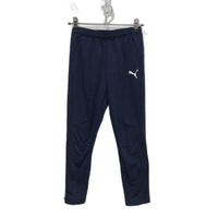 PUMA Navy Junior LIGA Sports Training Full Length Pants Kids Size S Age 7-8Y NEW