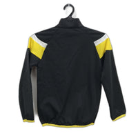 PUMA Junior Spirit II Black & Cyber Yellow Training Jacket Youth Size M NEW