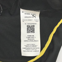 PUMA Junior Spirit II Black & Cyber Yellow Training Jacket Youth Size M NEW