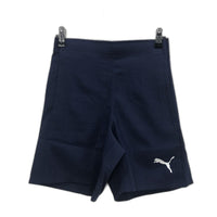 PUMA Navy LIGA Sideline Woven Lightweight Training Shorts Mens Size XS NEW