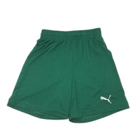 PUMA Green Velize Lightweight Training Shorts Without Innerslip Youth Size M