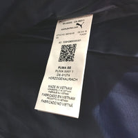 PUMA Navy LIGA Casual Padded Puffer Zip Vest Jacket With Pockets Mens Sz XS NEW