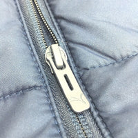 PUMA Navy LIGA Casual Padded Puffer Zip Vest Jacket With Pockets Mens Sz XS NEW