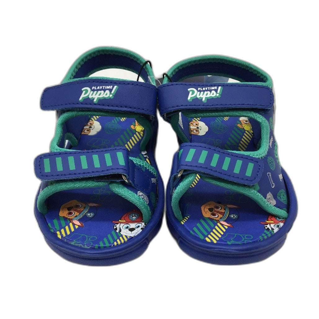 Nickelodeon Paw Patrol Blue Sandals & Slipper Bootie Pack Unisex Kids Sze 11 NEW