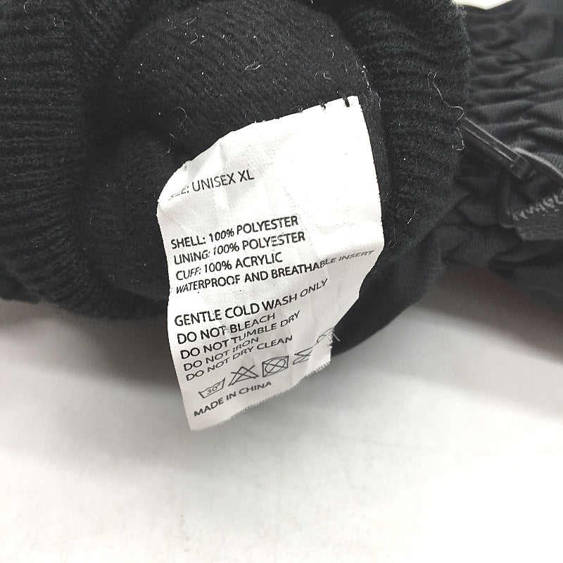 37 Degrees South Blizzard Snow Gloves Black Unisex Size XL NEW