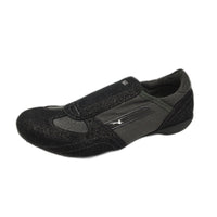 EOS 2 Tone Grey Material Light Sparkle Slip On Sneaker Shoes Ladies Size 39 NEW