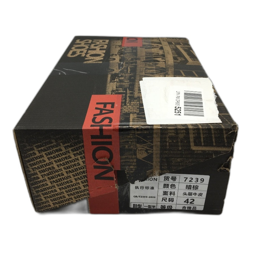 Fashion Shoes Outdoor Suede Brown & Black Sandals Mens Size EUR 42 US 8.5 NEW