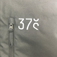 37 Degrees South Carve Snow Black Winter Hooded Jacket Mens Size L NEW