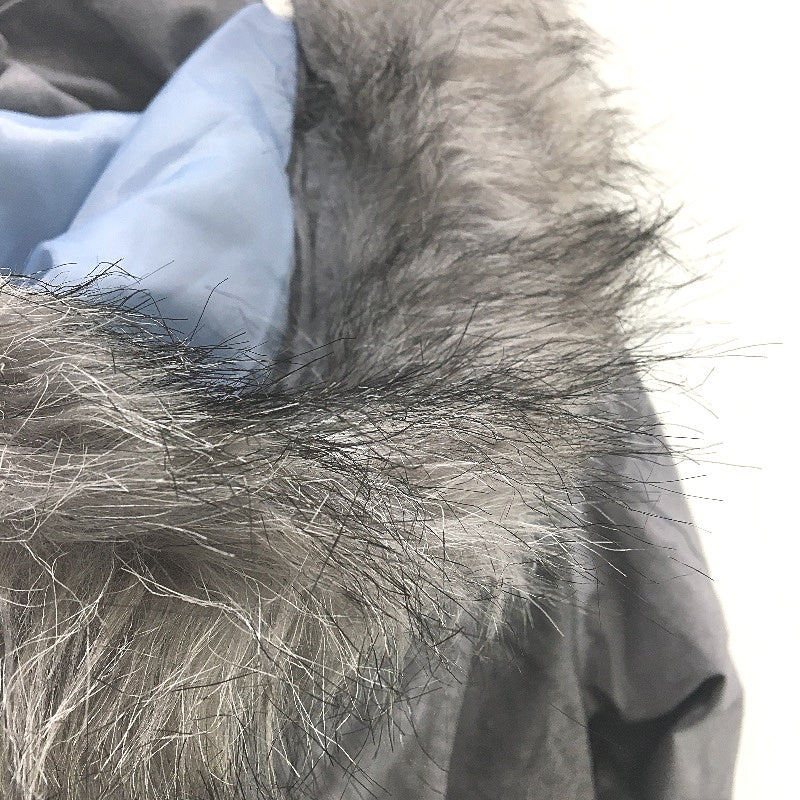 Mountain Warehouse Blizzard Grey Textured Hooded Ski Jacket Ladies Size 8 NEW