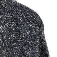 Regatta Dark Grey Round Neck Ribbed Sleeve Knit Top Ladies Size 10 NEW