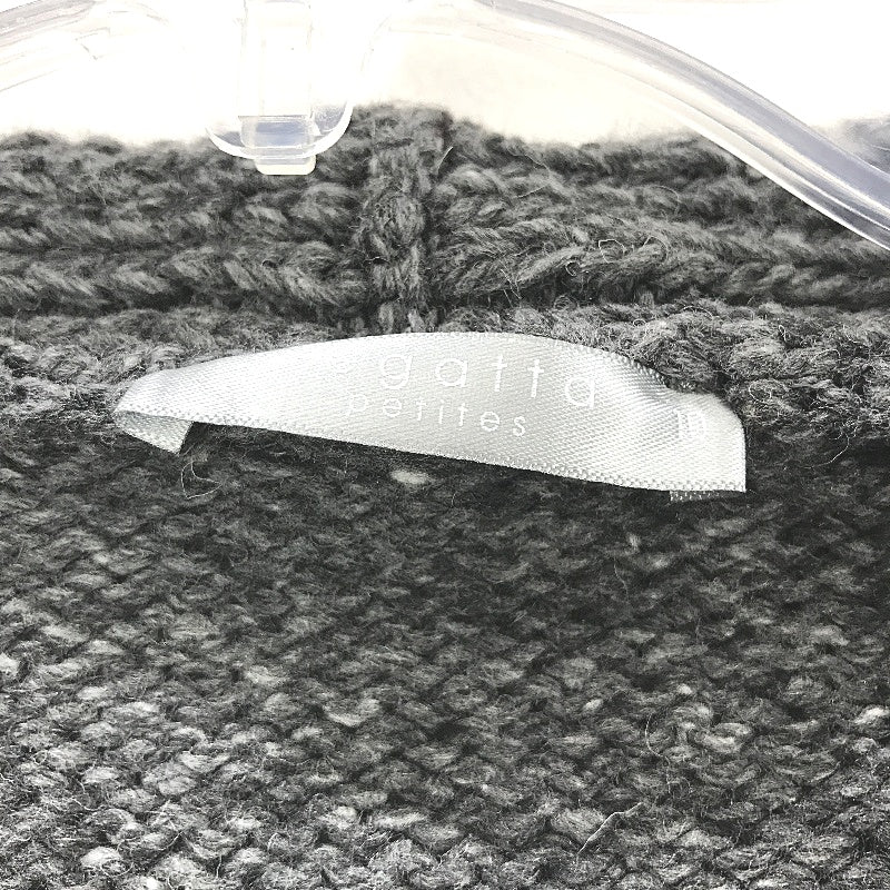 Regatta Petites Dark Grey Button Up Knitted Vest Top Ladies Size 10 NEW