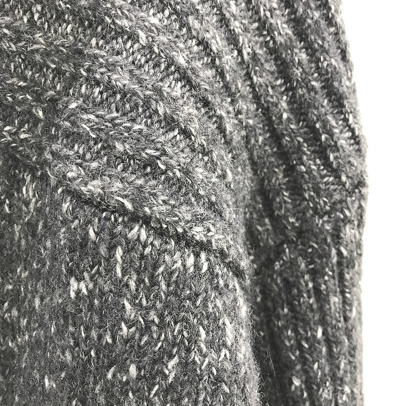 Regatta Charcoal High Neck Ribbed Sleeve Knit Top Ladies Size 10 NEW