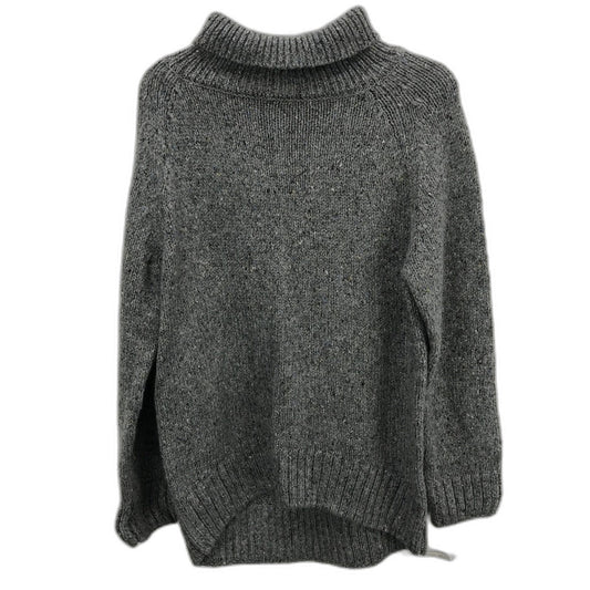 Regatta Grey Scallop Round Neck Chunky Style Knit Top Ladies Size 10 NEW