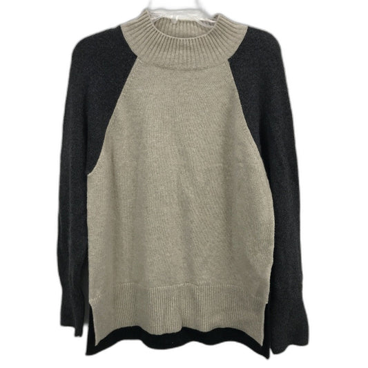 Regatta Grey & Beige Soft Round Neck Lightweight Knit Top Ladies Size 10 NEW