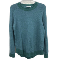 Regatta Green & Teal Round Neck Lightweight Knit Top Ladies Size 10 NEW