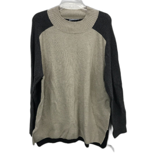 Regatta Curve Beige Grey Lightweight Long Sleeve Knit Top Ladies Size 20 NEW