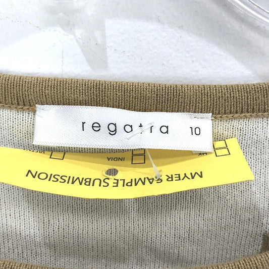 Regatta Caramel Dotted Soft Touch L/Sleeve Tableline Jumper Ladies Size 10 NEW