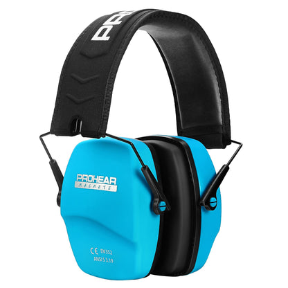 PROHEAR Work Safety Equipment & Gear Noise Reduction Earmuffs Blue Size NEW