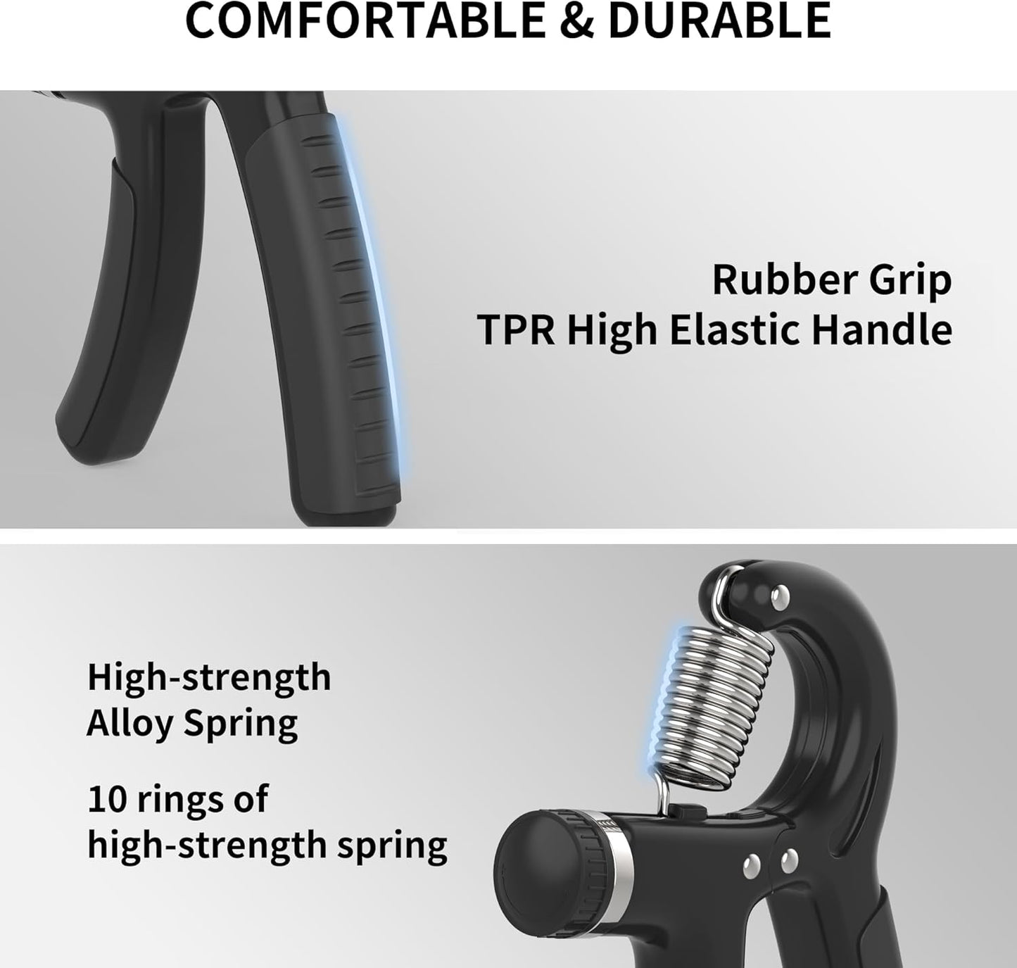 PROIRON Adjustable Grip Strength Trainer Hand Exerciser for Forearm Muscle DEMO