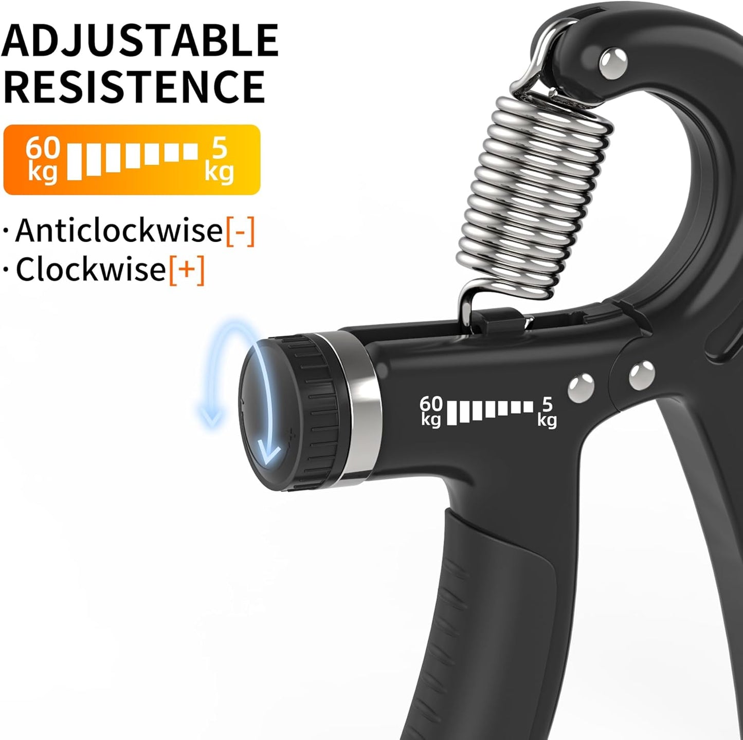 PROIRON Adjustable Grip Strength Trainer Hand Exerciser for Forearm Muscle DEMO