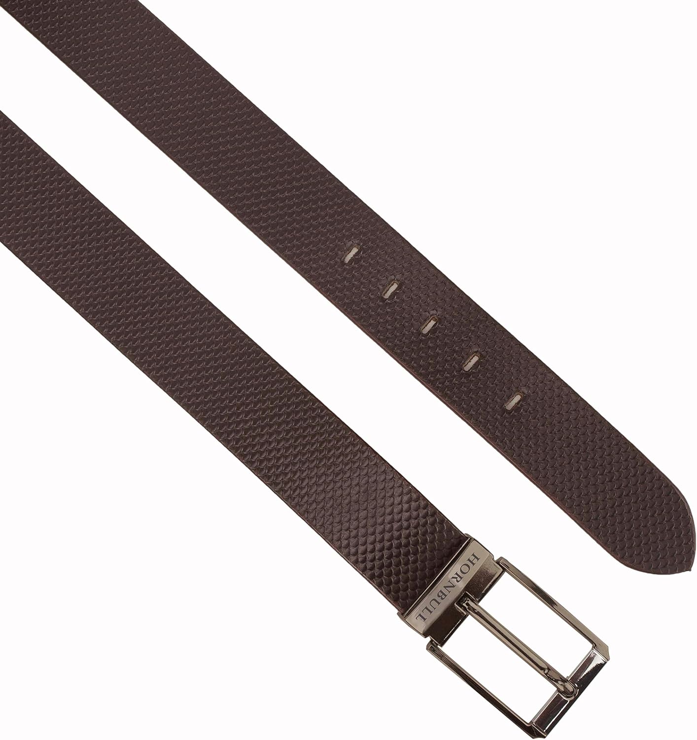 HORNBULL Mens Accessories Gift Set - Brown Wallet and Belt Combo NEW