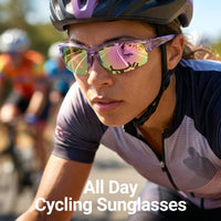 Meeloog Unisex Active Glasses Lightweight Wrap Around Golf Sunglasses NEW