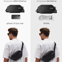 Inateck Unisex Stylish Small Cross-Body Sling Bag, Adjustable Shoulder DEMO