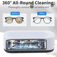Portable Ultrasonic Cleaning Machine for Home & Office, 700x190x70mm White DEMO