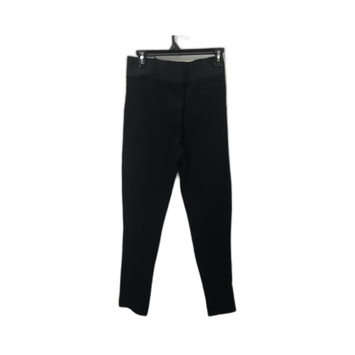 Zara Women's Black Cotton Leggings Comfortable Stretchy Fit Size L