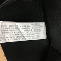 Zara Women's Black Cotton Leggings Comfortable Stretchy Fit Size L