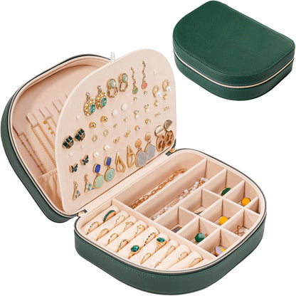 ProCase Womens Portable Boxes Seashell-Shaped Jewelry Box in Emerald by NEW
