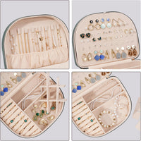 ProCase Womens Portable Boxes Seashell-Shaped Jewelry Box in Emerald by NEW