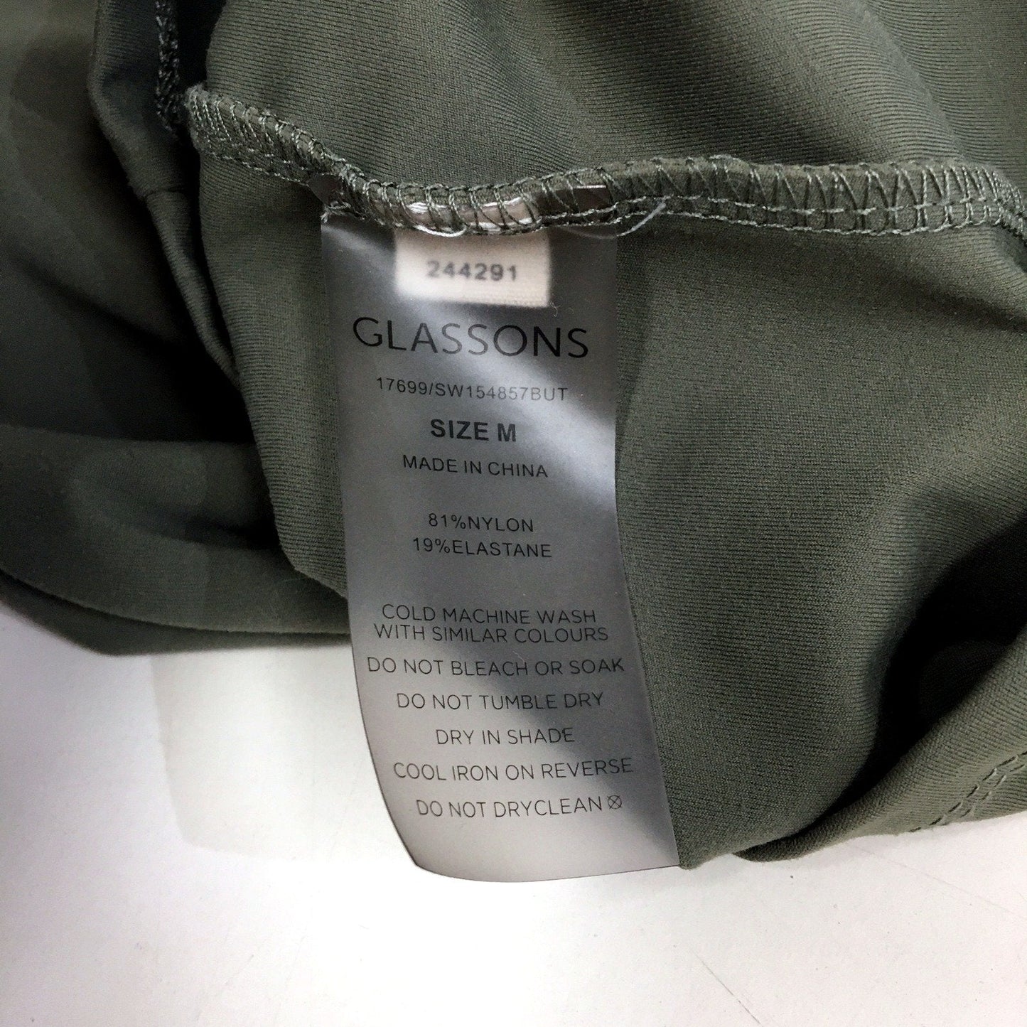 Glassons Womens Sleeveless Casual Olive Green Romper Jumpsuit Size M