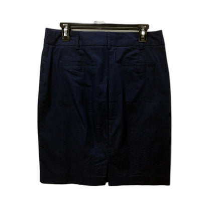 Navy Blue Polka Dot Pencil Skirt by Jacqui E, Womens Size 10 NEW