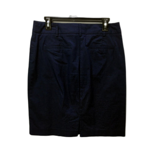 Navy Blue Polka Dot Pencil Skirt by Jacqui E, Womens Size 10 NEW