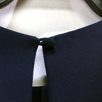 Pelaco Womens Navy Blue Dress Shirt Comfortable Soft Fit Size 12
