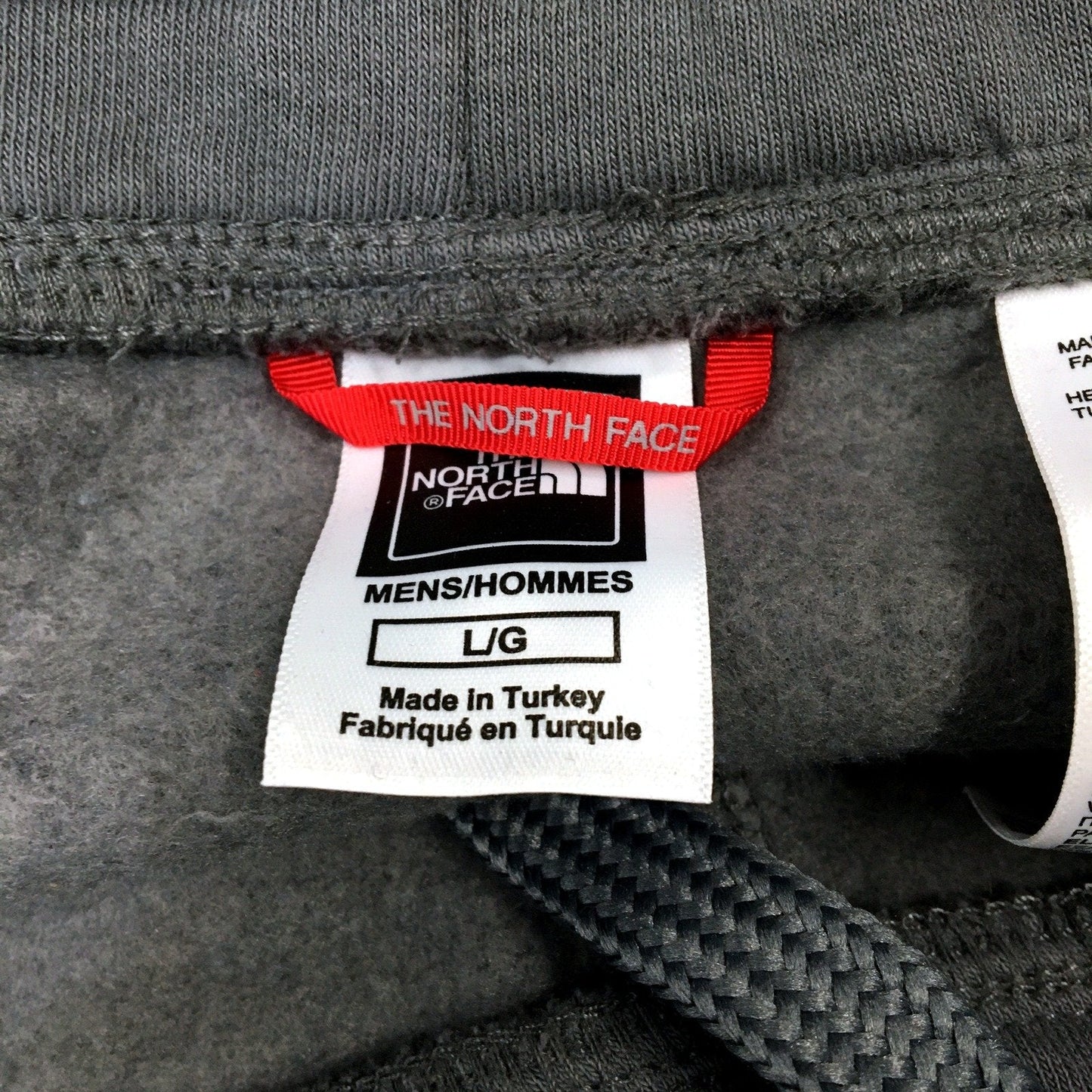 The North Face Mens Relaxed Fit Black Sweatpants - Large Size