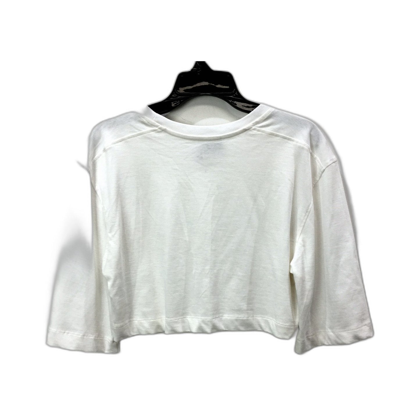 Womens Zara Cropped Sweatshirt - Soft, Comfortable, White, Small